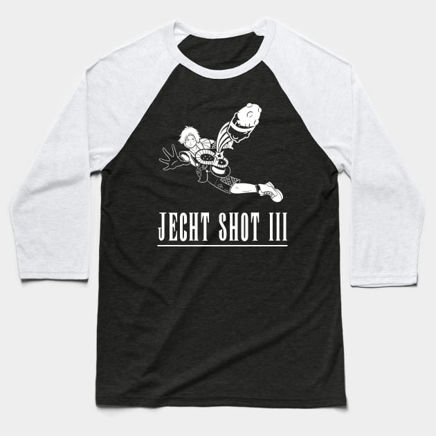 Jecht Shot III (White) Baseball T-Shirt by Coppi